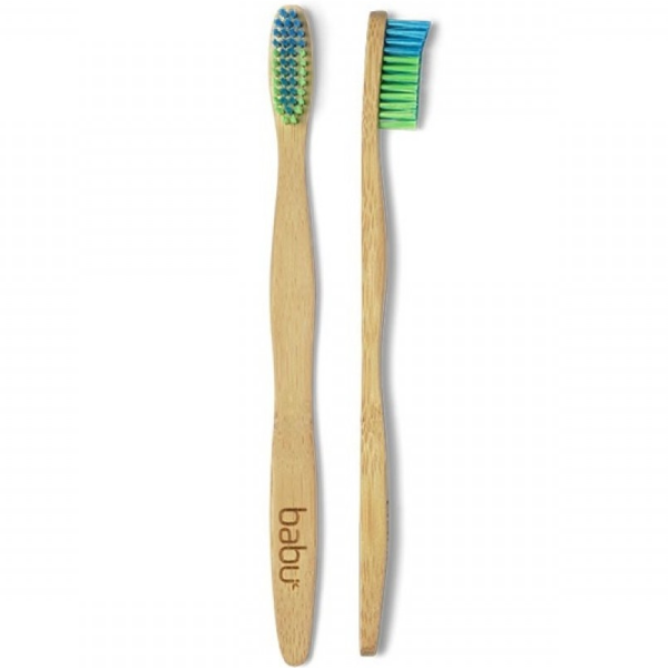 Escova de bambu vegan adulto extra-suave - Babu Escova de bambu vegan adulto extra-suave - Babu