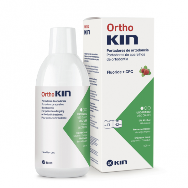 Orthokin Colutório - Morango/Menta Orthokin Colutório - Morango/Menta