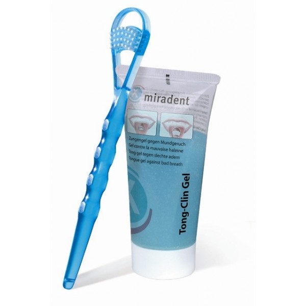 Tong-Clin Set - Gel + Raspador Lingual Tong-Clin Set - Gel + Raspador Lingual