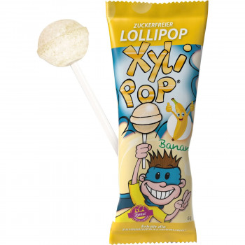 Xylipop - Lollipop Banana (pack 25uni)