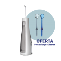 Waterpik WF-03 Cordless Freedom + Pontas Tong Clean Waterpik