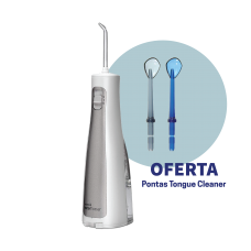  Waterpik WF-03 Cordless Freedom + Pontas Tong Clean Waterpik